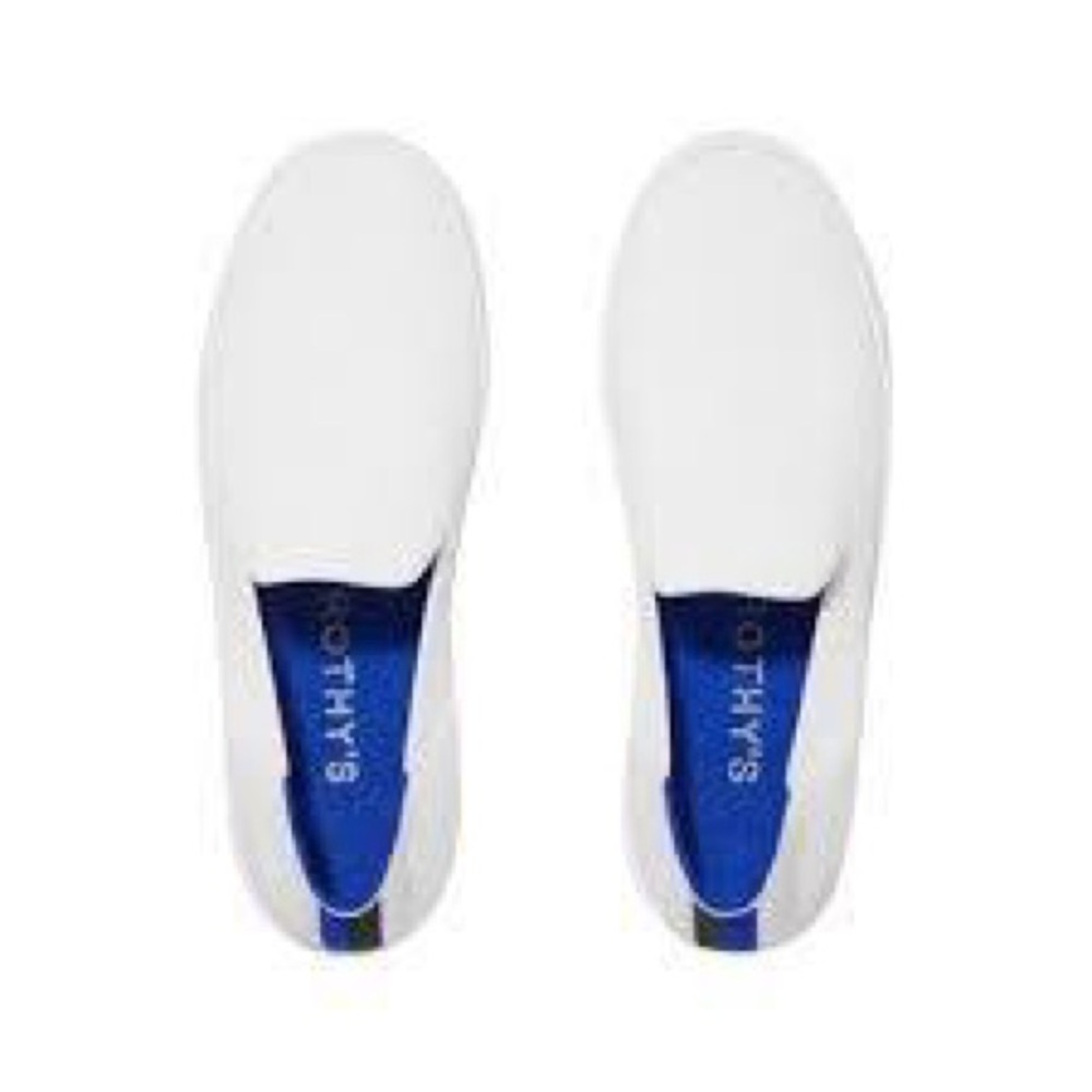 Rothy's Textile Bright White The Original Slip On Sneaker Women’s US 7